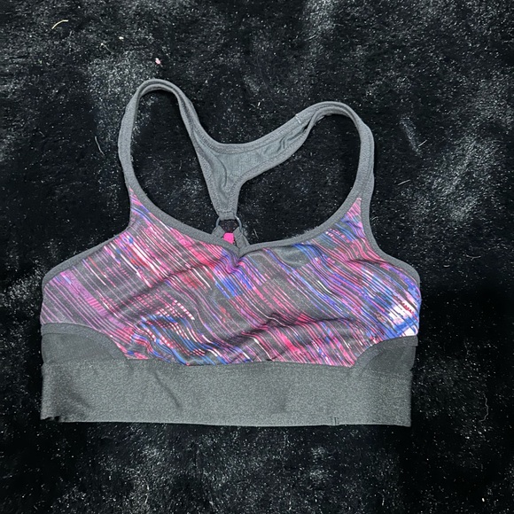 Champion Other - Champion Duo Dry Sports Bra XS Black Pink Strappy Back Medium Support